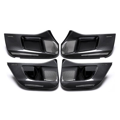 适用丰田汉兰达凯美瑞LC300霸道酷路泽防踢板垫尾门板框RAV4改装