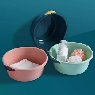 三件套家用脸盆洗衣盆洗脸盆大号加厚学生宿舍洗衣服塑料盆洗脚盆