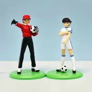 足球小将大空翼若林源三日向小次郎手办摆件足球小子人偶公仔模型