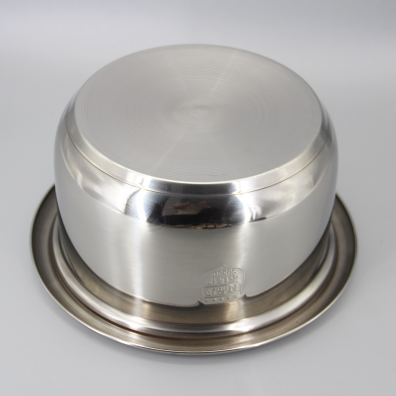 老式电饭锅内胆2L3L4L5L6L升不锈钢内锅304加厚通用三角半球配件