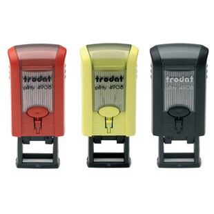 个性姓名签字章卓达4908回墨印章翻斗章个人姓名章学生卡通合格印