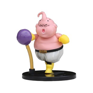 卡通七龙珠健身手办魔人布欧肌肉模型创意摆件可爱生日礼物男玩具