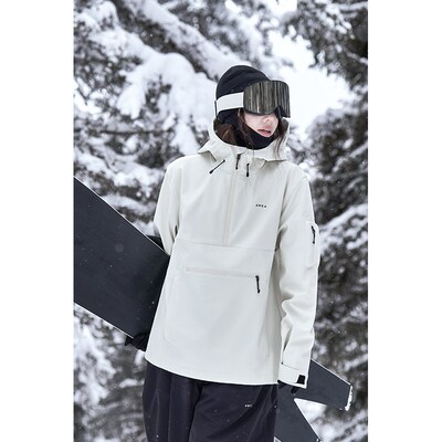 awka滑雪服女款卫衣单板冬季3L防风防水男士外套上衣雪地好看