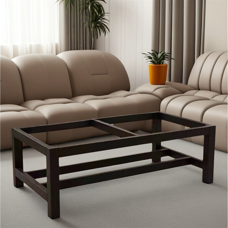 承重茶几支架双层置物底座家用办公桌架加厚客厅脚腿定制简约特价