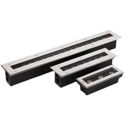 LED长条地埋灯户外防水洗墙灯嵌入式广场过道台阶景观方形埋地灯