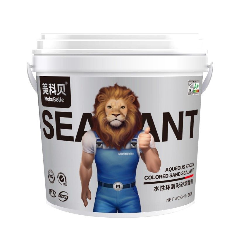 德高水性环氧彩砂美缝剂地砖瓷砖专用桶装卫生间防水家用氢化平缝