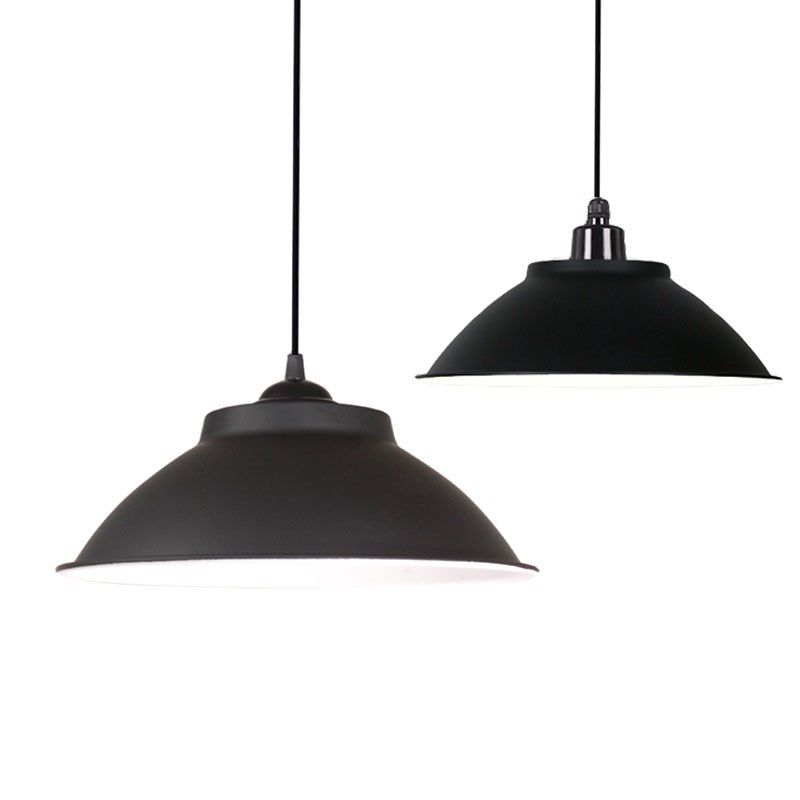 工业风led吊灯灯单头黑色灯罩酒店仓库车间办公室灯极简现代餐厅,家装灯饰光源,商用吊灯,淘宝优惠券,粉丝福利购,淘宝优惠卷