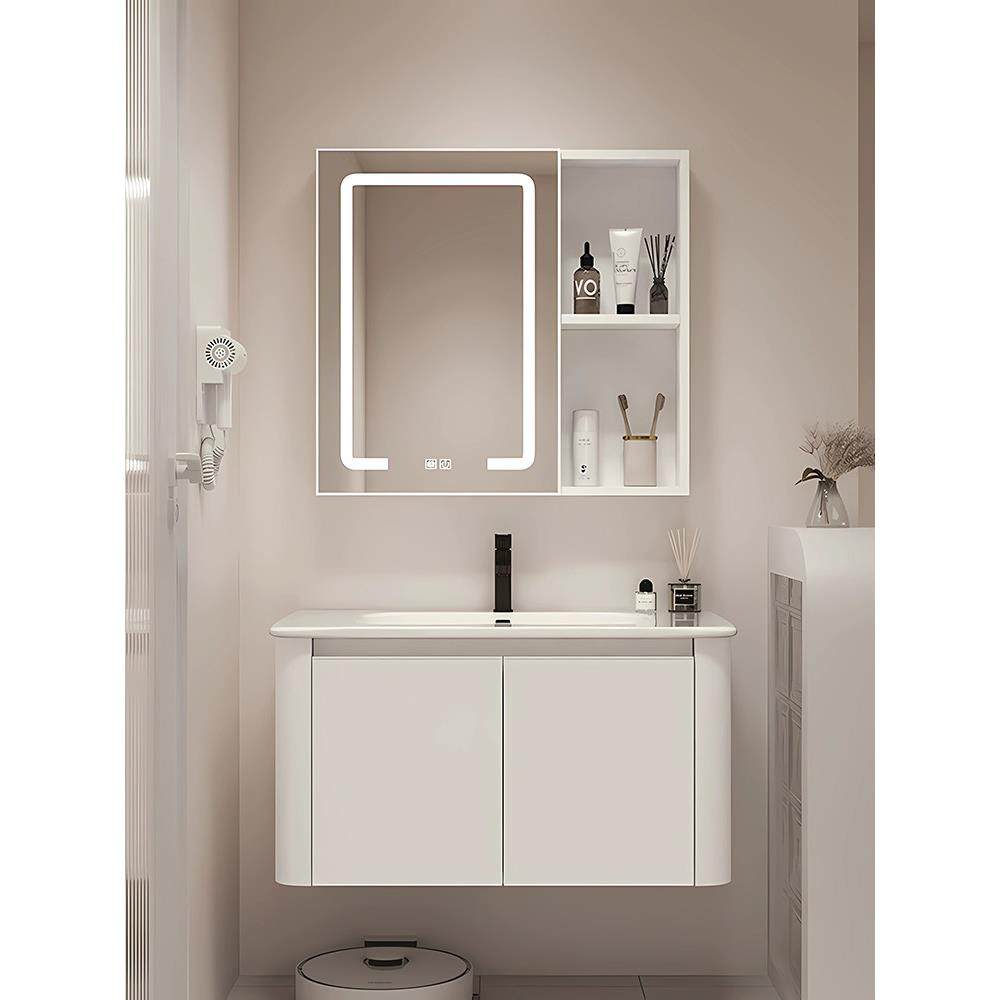 奶油风太空铝浴室柜洗脸盆柜组合卫生间陶瓷一体洗手盆洗漱台池面,家装主材,浴室柜组合,淘宝优惠券,粉丝福利购,淘宝优惠卷