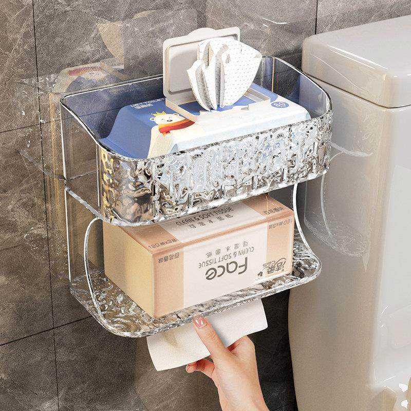 化妆室卫生纸盒卷筒卫生纸置物架壁挂式浴室马桶旁边放手机抽取式,家庭/个人清洁工具,卷纸器/纸巾架,淘宝优惠券,粉丝福利购,淘宝优惠卷