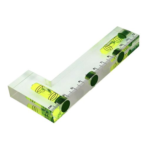 长方体高精度L型水平仪字小型家用强磁性水平泡水准器水准