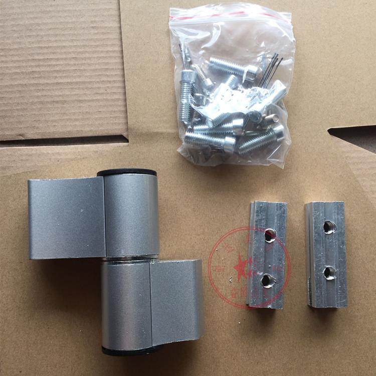 高档铝材肯德基门铝合金门平门合页有框门铝合页门窗五金