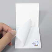 封皮便利定制oo广告图案企业带卡纸封面封底便签本子印刷展会N次