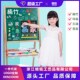 小黑板儿童早教写字板小学生粉笔画板擦实木支架式 画架面