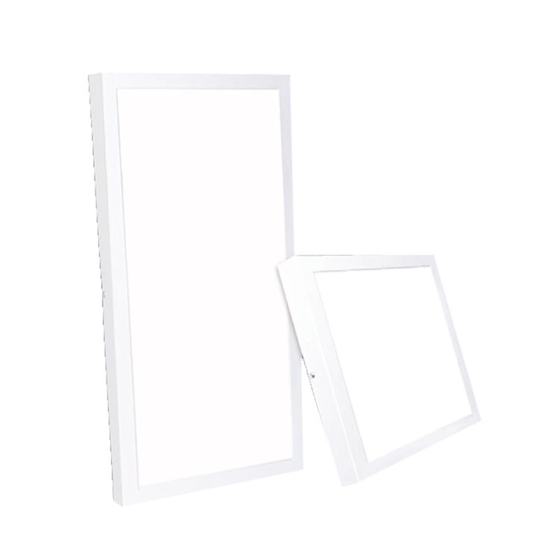 明装LED平板灯600x600吸顶灯300x1200石膏板水泥顶吊线面板灯