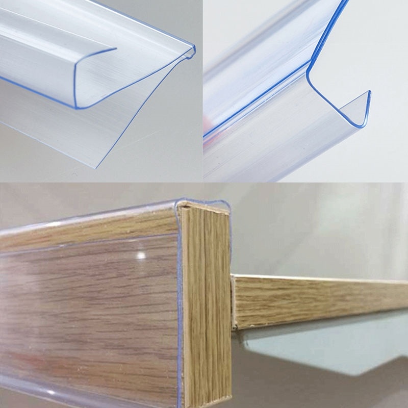 价格条标价条l形悬o挂卡条塑料卡套透明卡槽超市货架柜标签展示牌