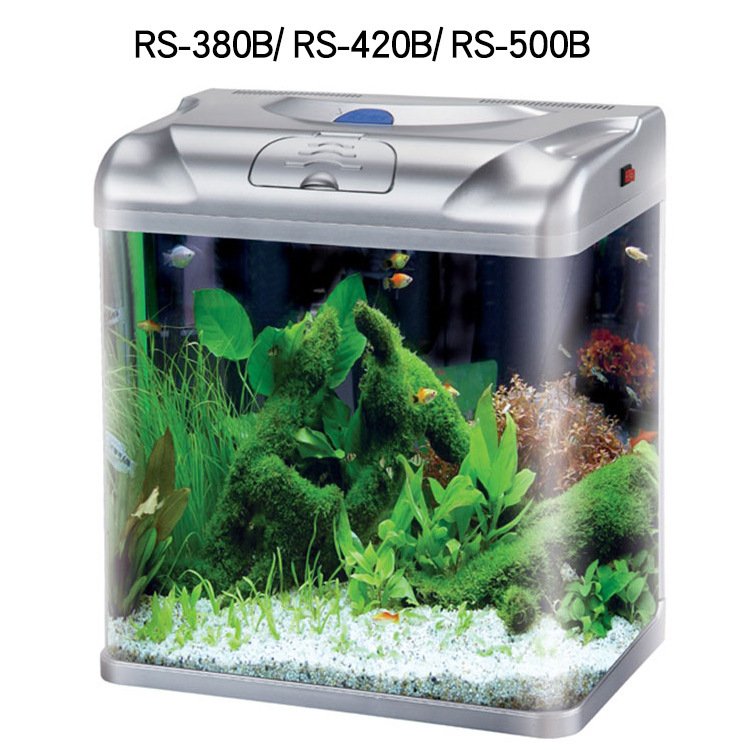 日胜RS-380/420/500/600B水族箱生态桌面金鱼缸 小型鱼缸
