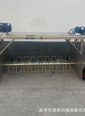 3米宽酒槽发酵扬茬机轨道自走式拌麯打茬机不锈钢酿酒摊晾床