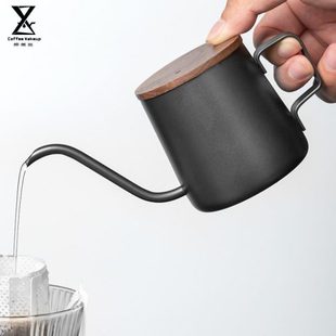 家用小型迷你手冲细口长嘴注 挂耳咖啡壶304不锈钢250ml滴滤式