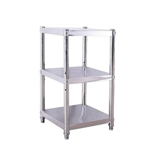 不锈钢厨房置物架夹缝正方形落地置物架多层货架整理架缝隙架锅架