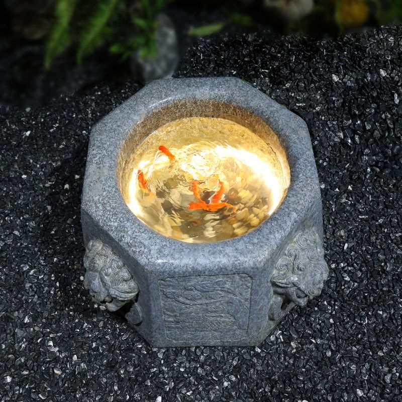 中式庭院假山流水创意貔貅喷泉造景景观鱼池花园布置装饰水池摆件,家居饰品,流水摆件,淘宝优惠券,粉丝福利购,淘宝优惠卷