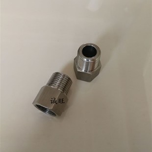 304不锈钢内外丝接头内4分G1 2转外M14X1.5M16X1.5M18X1.5M20X1.5