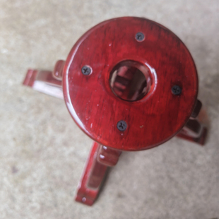 实木提幡杆子底座挂幡杆底木雕挂灯笼落地灯架展示架