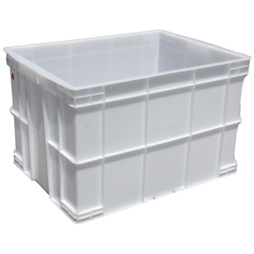 食品级箱子塑料长方形白色带盖物流周转箱养龟鱼缸收纳储物箱胶箱