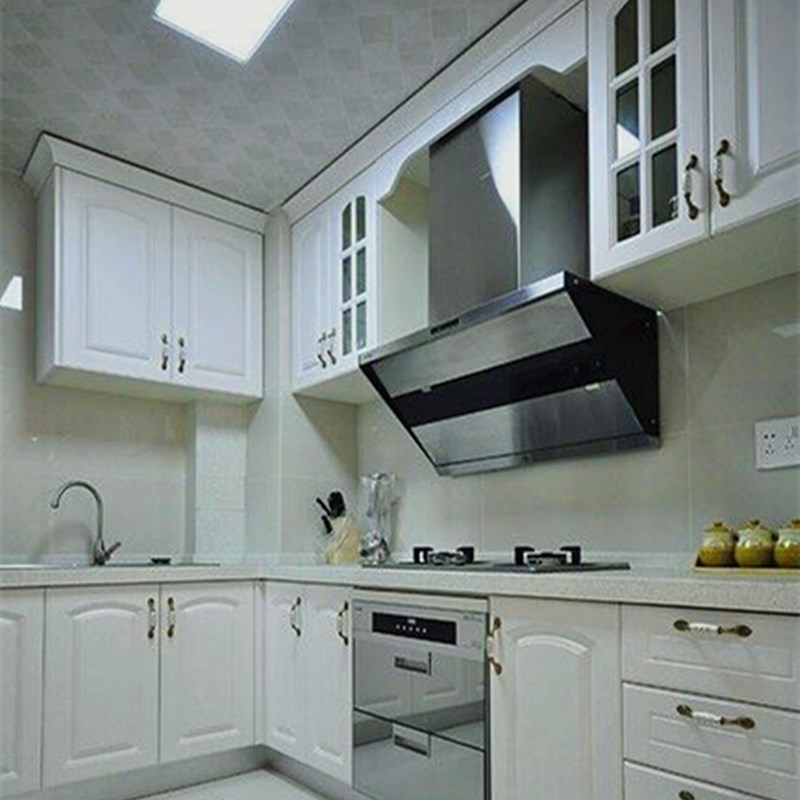 整体橱柜定制厨房橱柜定制简约现代风格厨柜定做模压门板橱柜定制