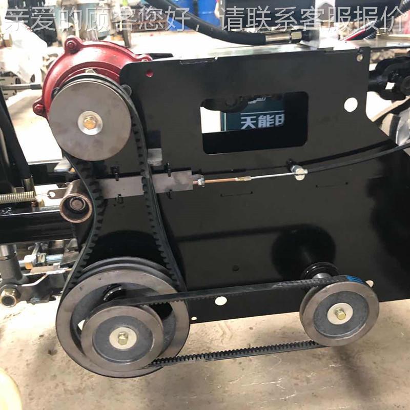 材药种植开沟机油农田挖沟机 LBN1胡同下水排水小型柴挖道机