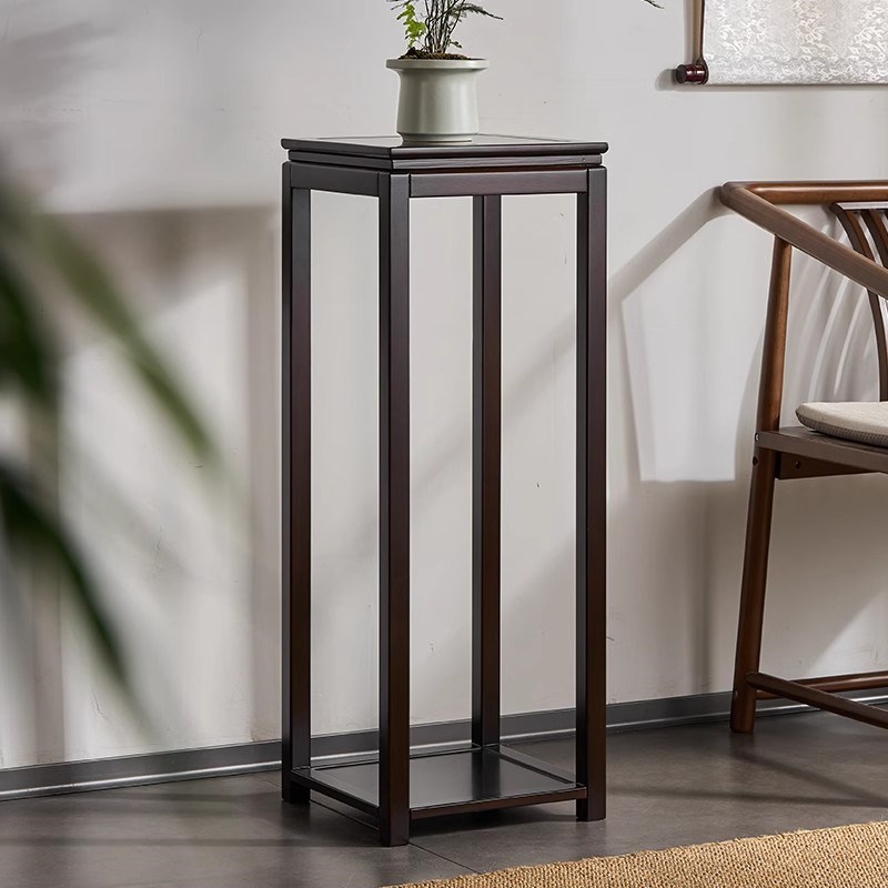 实木花架榫卯郑庄花台中式家用花几客厅阳台花盆架室内盆景台架子