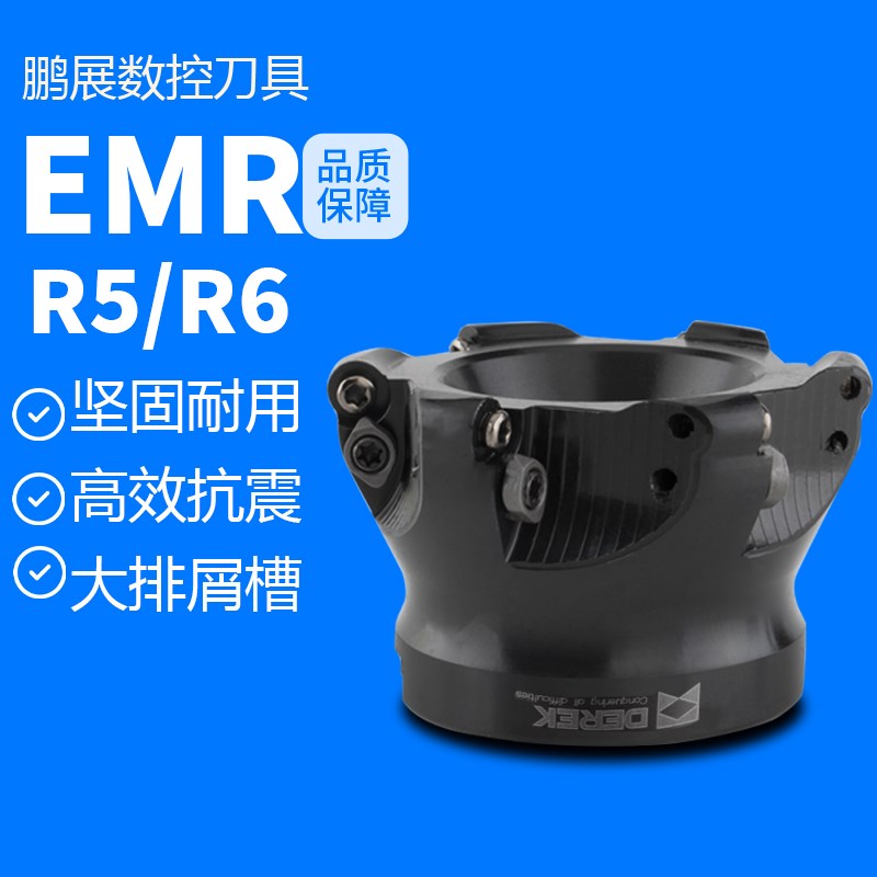 原装德克圆鼻铣刀盘EMR面铣刀盘R5 R6 EMRW抗震50刀盘63刀盘-100