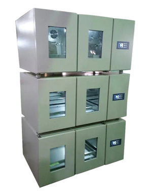 HNY-120B三温组合式恒温摇床 叠加式摇床 三温区振荡培养箱