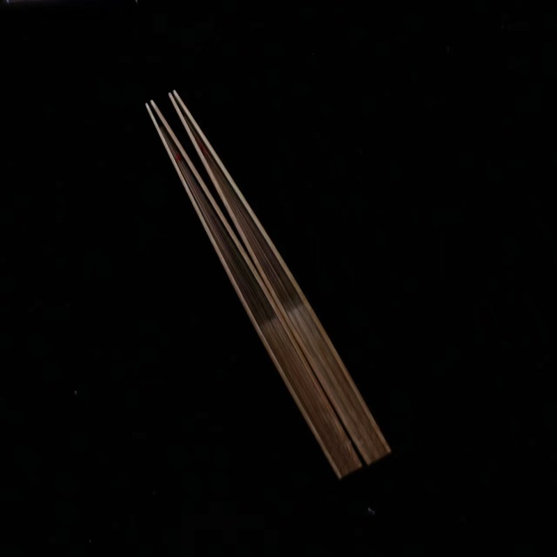 9.5寸彷古色老玉竹苏工文玩折扇空白书P法玉竹扇骨苏工折扇 - 封面