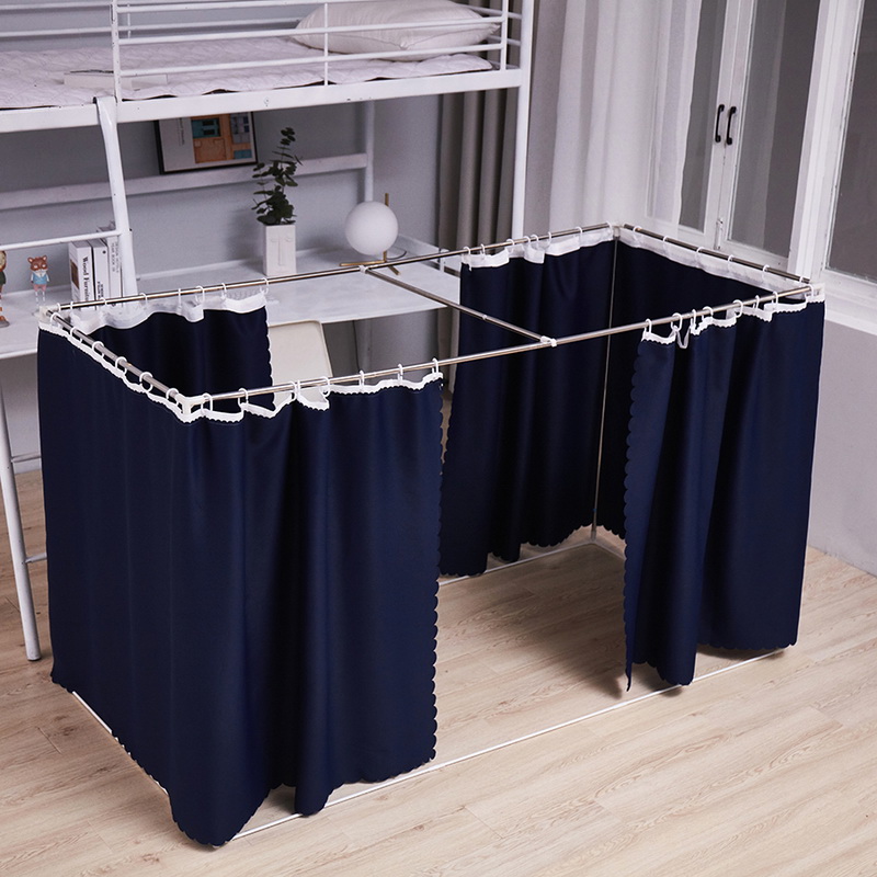 大学生宿舍床帘蚊帐一体式遮光上下铺通用0.9mQ单人男女寝室全封