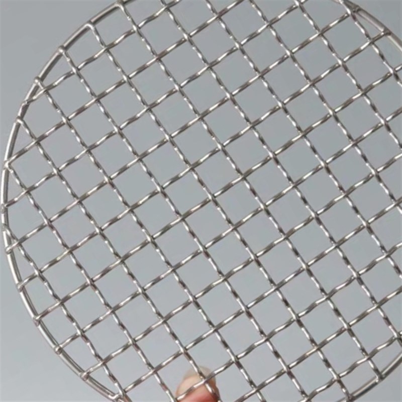 不锈钢烧烤网片16.2crm圆形加厚不锈钢烧烤网片炭炉泥炉专用茶道