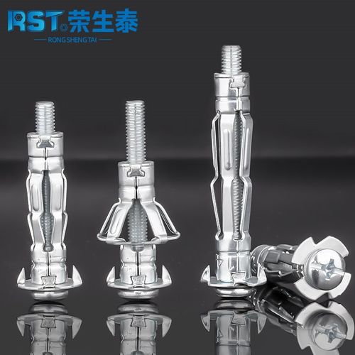 空心砖墙专用膨胀螺栓飞机石v膏板膨胀螺丝中空壁虎管M4M5M6M8