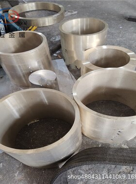 现货石墨铜套锡青铜管法兰铜套青铜管铝青铜棒15Qmm轴承锡青铜加