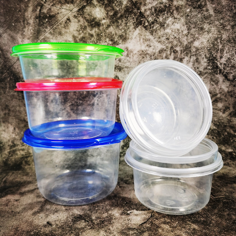 水果捞打包盒糖水芋圆碗烧仙草杯冰粉专用碗一次性水果盒子商用