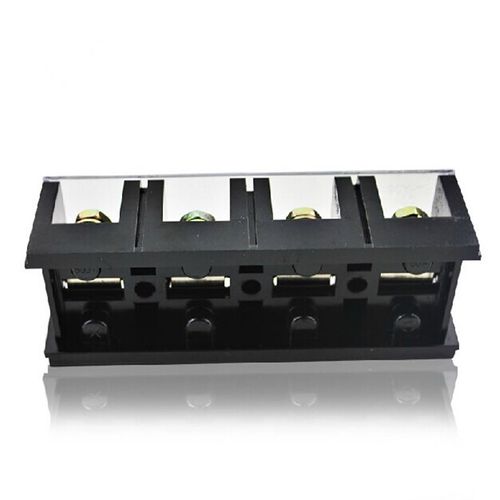 TC-3004固定式大电流接线端子台 接线排条300A 4位铜接线排端