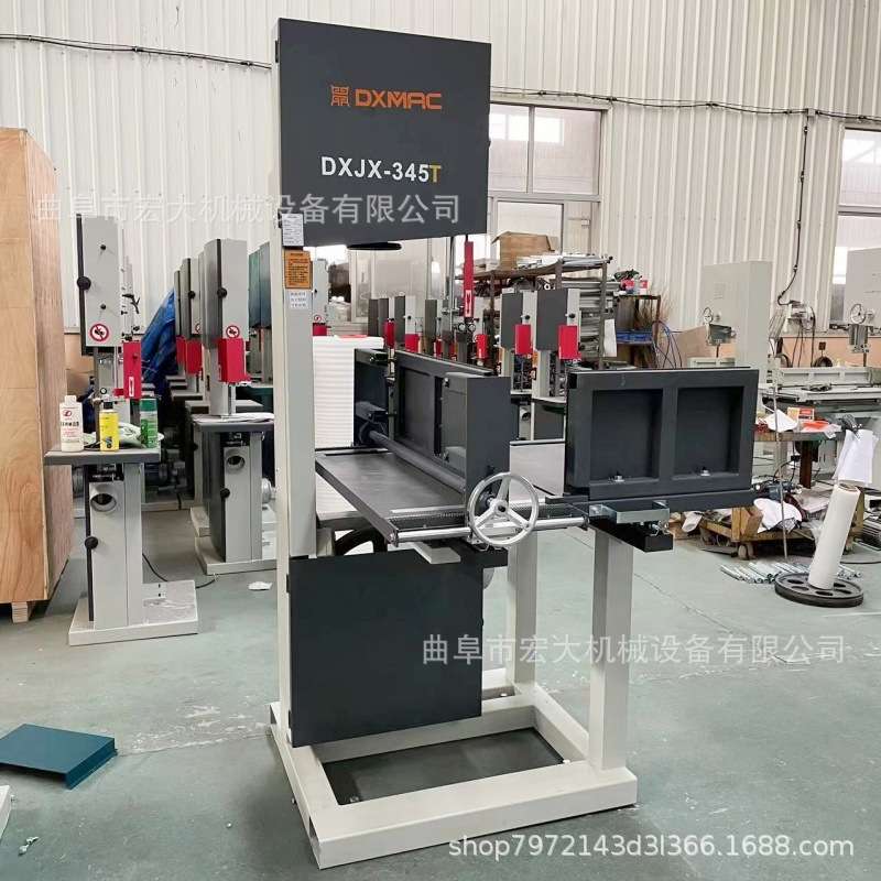 泡沫厂岩棉复合板专用锯条切割带锯机 立式推台锯的台面
