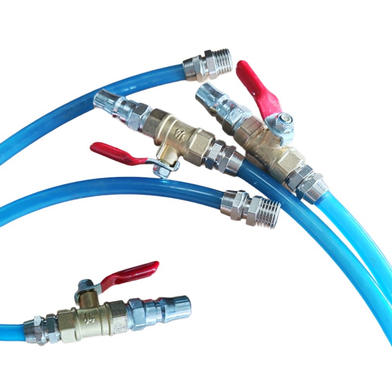 新款千斤顶助力器连接管气动千斤顶专用连接管辅助器立式改装配件