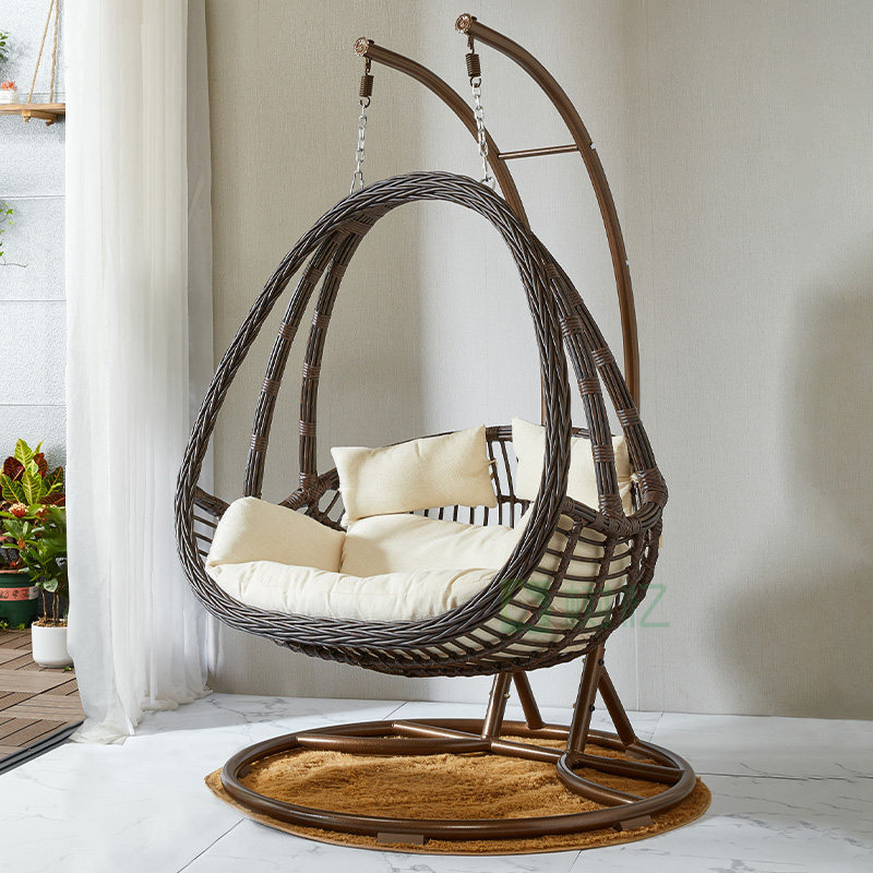 树忆升级款室内双人吊椅吊蓝网红阳台休闲小吊床秋千客厅吊篮藤椅