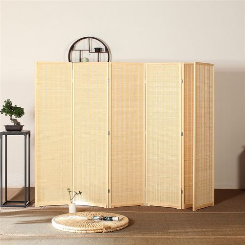 新中式屏风玄关折叠隔断移动客厅卧室家入户门口实木日式简易复古