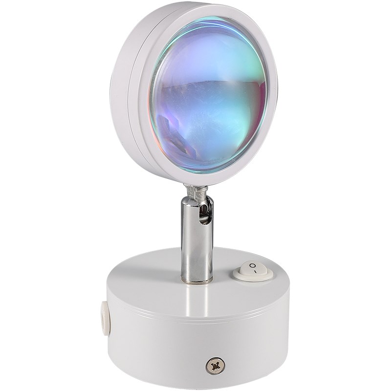 遥控无线充电射灯免接线免打孔走线小山丘氛围磁吸射灯背景墙壁灯