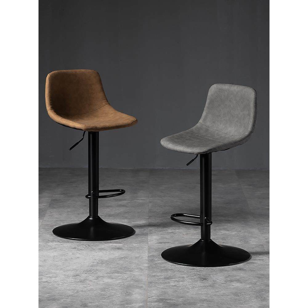 吧台椅升降时尚简约酒吧椅现代家用高脚凳子轻奢靠背铁艺旋转椅子,商业/办公家具,酒吧椅,淘宝优惠券,粉丝福利购,淘宝优惠卷