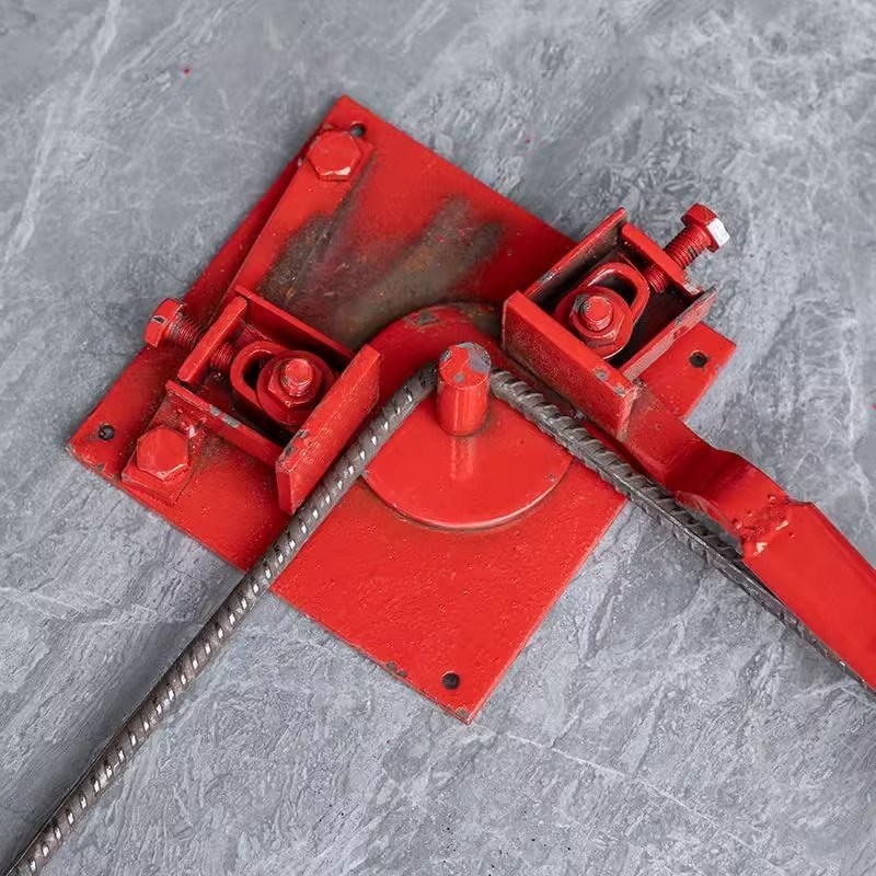 钢筋弯管器手动折弯机弯箍机弯曲器拌弯J器折弯器建筑工具调节固