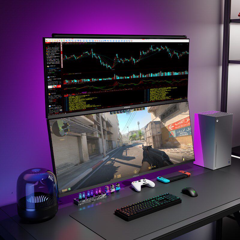 34英寸21:9宽屏办公电脑显示器4k144z带鱼屏曲面专业炒股分屏 5K