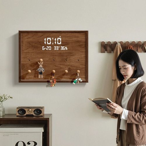 电表箱装饰画2025新款网红配电箱遮丑洞洞板开关盒遮挡挂画带钟表