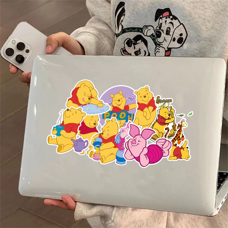 50张可爱儿童卡通动画涂鸦贴纸装饰笔记本头盔相框画手账行李箱水