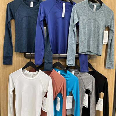 直邮 lululmeon Swiftly Tech 2.0*Race女士运动长袖T恤